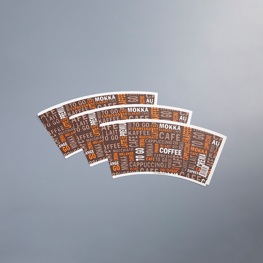 Egyetlen PE bevonatú papírpohár ventilátor